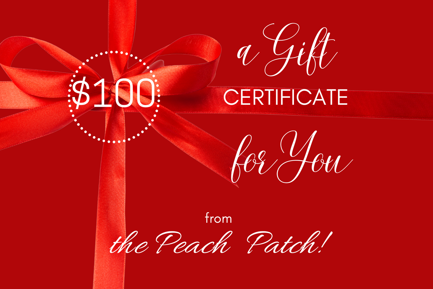 The Peach Patch Shop (Signature Candles) Gift Card