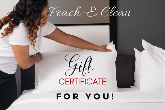 The Peach-E Clean (Deep Cleaning Services) Gift Card